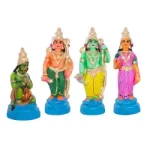 Ashta Lakshmi Set Clay 6 Inch (Contemporary) Ashta Lakshmi Set Clay 6 Inch (Contemporary)