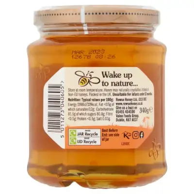 Rowse Clear Honey Jar – 340g Rowse Clear Honey Jar – 340g