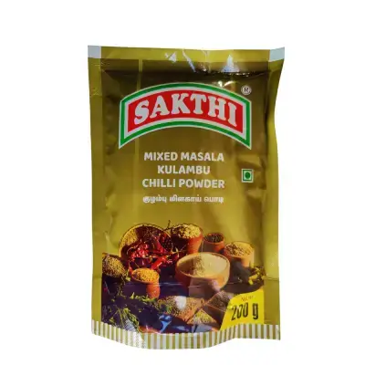 SAKTHI KULAMBU CHILLI – 200G SAKTHI KULAMBU CHILLI – 200G