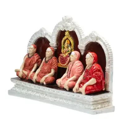 Sringeri Saradha Guruparampara – Resin – 9 Inches Sringeri Saradha Guruparampara – Resin – 9 Inches