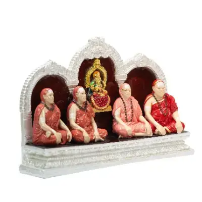 Sringeri Saradha Guruparampara – Resin – 9 Inches Sringeri Saradha Guruparampara – Resin – 9 Inches