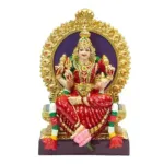 Purna Pukalambika Sametha Dharma Sastha – Resin – 10 Inches