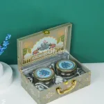Decorative 2 Jar Dry Fruit Box - Green_4