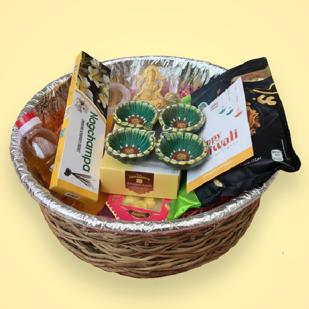 Aha Bazaar – Shubh Lakshmi Diwali Gifting Basket Shubh Lakshmi Diwali Gifting Basket