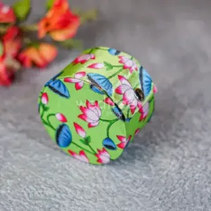 Floral Printed Bangle Box-WBG1324-1