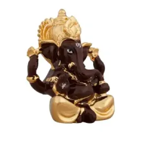 Ganesh Murti – Metal Gold Polish – 2.5 x 1.75 Inches