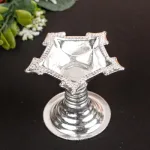 German Silver 5 Face Diya-2inch-WBG1812_1