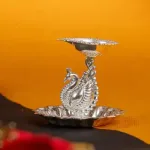 German Silver Annapakshi Diya-3inch-WBG1814_1