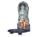 Kamakshi Periyava With Kolam Stand - 5.5 x 3.5 Inches_4
