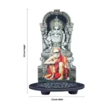 Kamakshi Periyava With Kolam Stand - 5.5 x 3.5 Inches_6