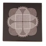 Manai – Rangoli Design – Square – 4×4 Inch