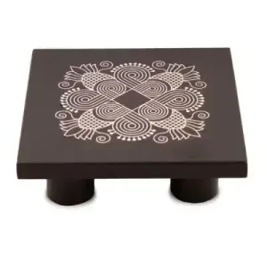 Manai - Rangoli Design - Square - 4x4 Inch