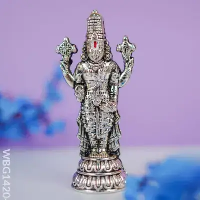 Murti-Gold Antique Tirupati Balaji Idol-WBG1420-1 Murti-Gold Antique Tirupati Balaji Idol-WBG1420-1