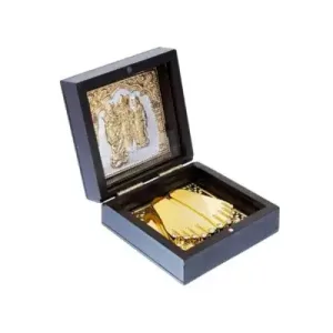 Puja Box Mini Gold - Ram Darbar