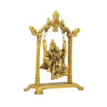 Radha Krishna Pencil Jhula - Golden - 7.5 Inch - 245 Gms_6