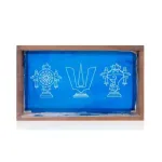 Shank Chakra Namam - Stencils - 9x5 Inch_3