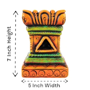Tulasi Madam – Small – Terracotta Clay – 7 Inch
