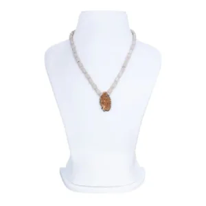 Tulasi Mala With Radha Krishnan Locket - 10 Inch