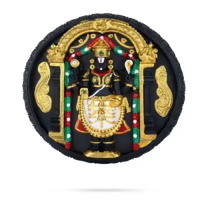 Wall Hanging – Balaji – Round – Plastic – 14.5 Inch Dia Wall Hanging – Balaji – Round – Plastic – 14.5 Inch Dia