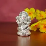 Decorative Thoran with Kalash-Silver-WBG1803-1 Decorative Thoran with Kalash-Silver-WBG1803-1