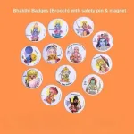 Children Badges (Brooch) with safety pin &amp; magnet_1