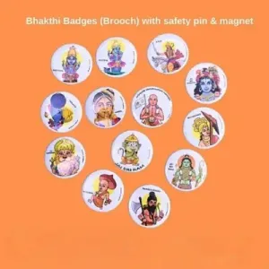 Children Badges (Brooch) with safety pin & magnet