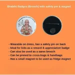 Children Badges (Brooch) with safety pin &amp; magnet_2