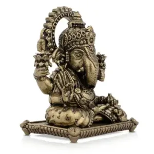 Ganesha Sitting – Brass Spl – 2 Inch – 55 Gms