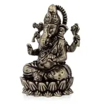 Ganesha Sitting On Lotus - Brass Spl - 2 Inch - 40 Gms_3