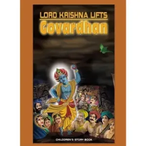 Krishna Lifting Govardhan