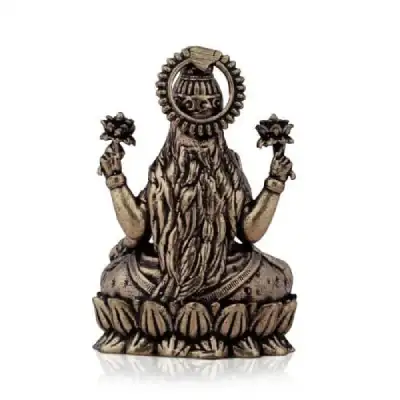 Lakshmi Sitting On Lotus – Brass Spl – 2 x 1.25 Inches – 45 Gms Lakshmi Sitting On Lotus – Brass Spl – 2 x 1.25 Inches – 45 Gms