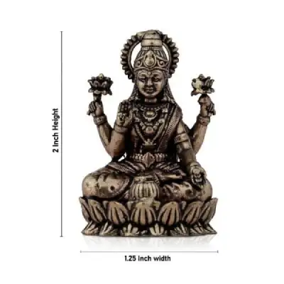 Lakshmi Sitting On Lotus – Brass Spl – 2 x 1.25 Inches – 45 Gms Lakshmi Sitting On Lotus – Brass Spl – 2 x 1.25 Inches – 45 Gms