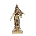 Meenakshi Amman Statue - Brass Idol - 3.5 x 2 Inches - 130 Gms_6