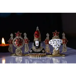 Shank Chakra Balaji Black – Stone – 2 Inch Shank Chakra Balaji Black - Stone - 2 Inch