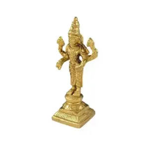 AF Vishnu Standing Square Base 4 Inch- 0.180 Kgs