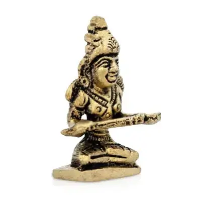 Annapoorani Statue – 1.5 x 1.25 Inches | Brass Idol – 35 Gms Annapoorani Statue – 1.5 x 1.25 Inches | Brass Idol – 35 Gms
