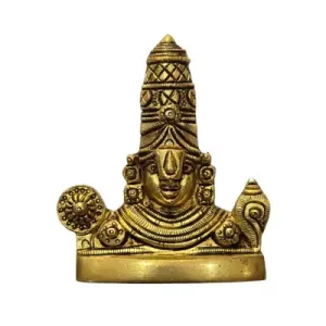 Balaji Bust - Brass - AF - 3.5 Inch - 195 Gms