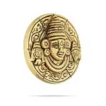 Balaji Wall Hanging - Round - Brass - AF - 2.75 Inch - 160 gms_3