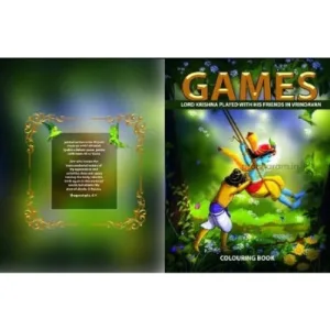 Games Lord Krishna Played- Coloring Book