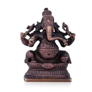 Ganesha – Copper – 1.5 Inch – 40 Gms