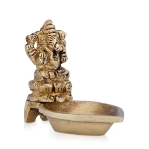 Ganesha Deep – Brass AF – 2 Inch – 80 Gms