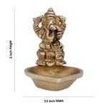 Ganesha Deep - Brass AF - 2 Inch - 80 Gms_4