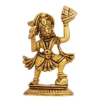 Hanuman Lifting Sanjeevi - Brass AF - 3.5 Inch - 205 Gms_1