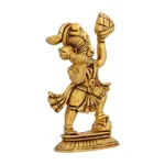 Hanuman Lifting Sanjeevi - Brass AF - 3.5 Inch - 205 Gms_3