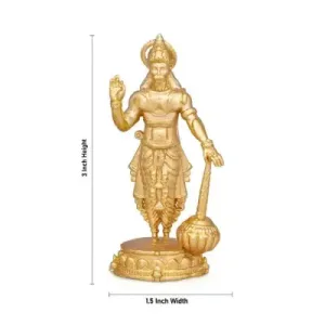 Hanuman Standing – Copper GP – 3 Inch – 105 Gms