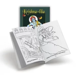 Krishna Lila- Coloring Book