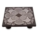 Manai â€“ Rangoli Design 5 â€“ Square â€“ 4Ã—4 Inch