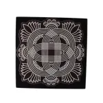 Manai - Rangoli Design 3 - Square - 3 x 3 Inch_1