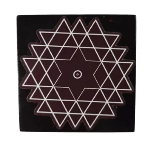 Manai - Rangoli Design 4 - Square - 3 x 3 Inch