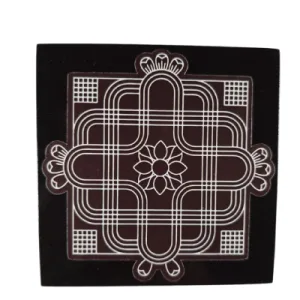 Manai - Rangoli Design 5- Square - 6x6 Inch